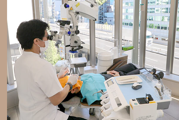 歯の健康を第一に考えた治療